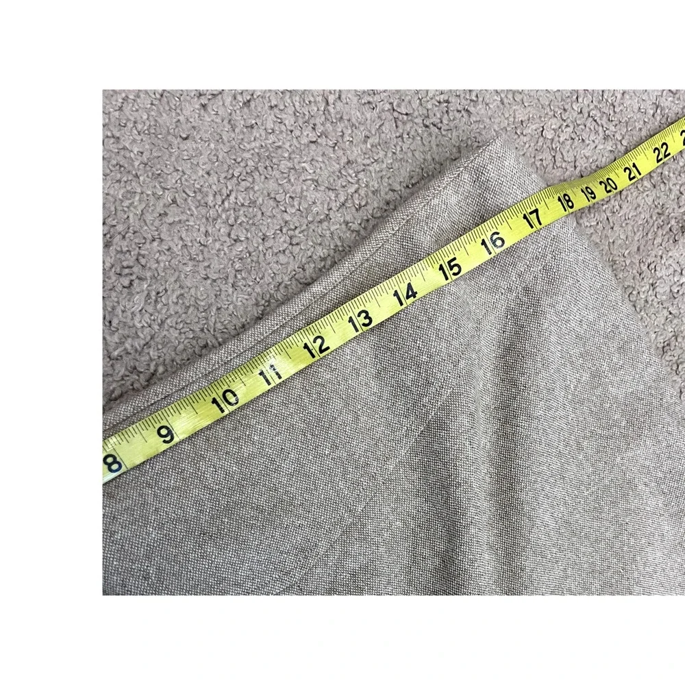 Women's Brown Wool Blend Skirt 14